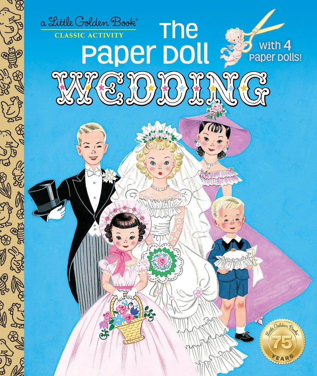 The Paper Doll Wedding (Little Golden Book) Non-fiction