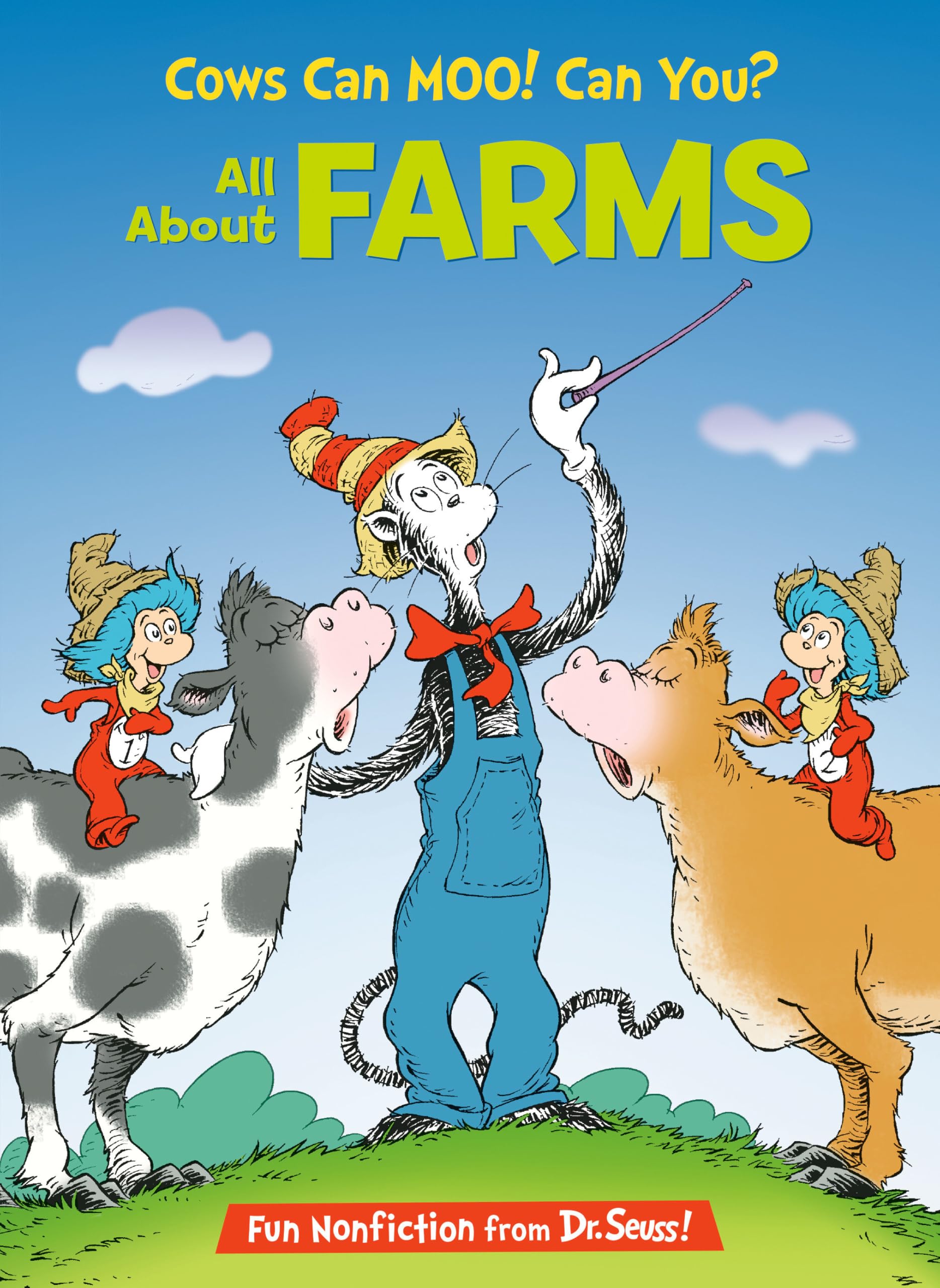 Cows Can Moo! Can You? All About Farms (The Cat in the Hat's Learning Library) Parents & Children