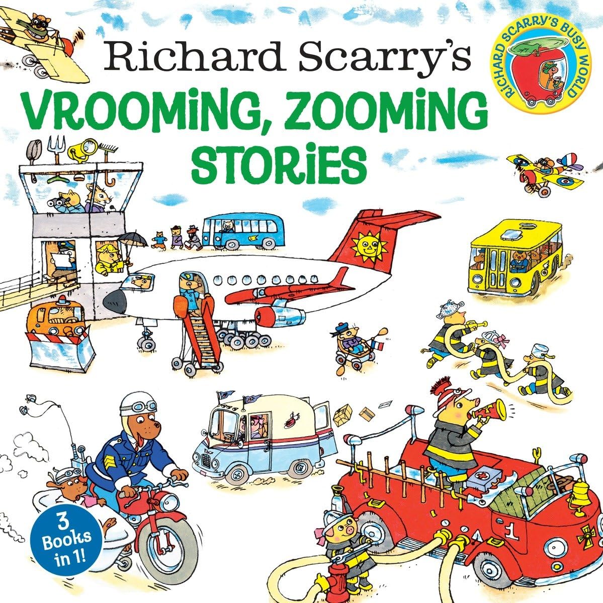 Richard Scarry's Vrooming, Zooming Stories (Pictureback(R)) Novels & Short Stories
