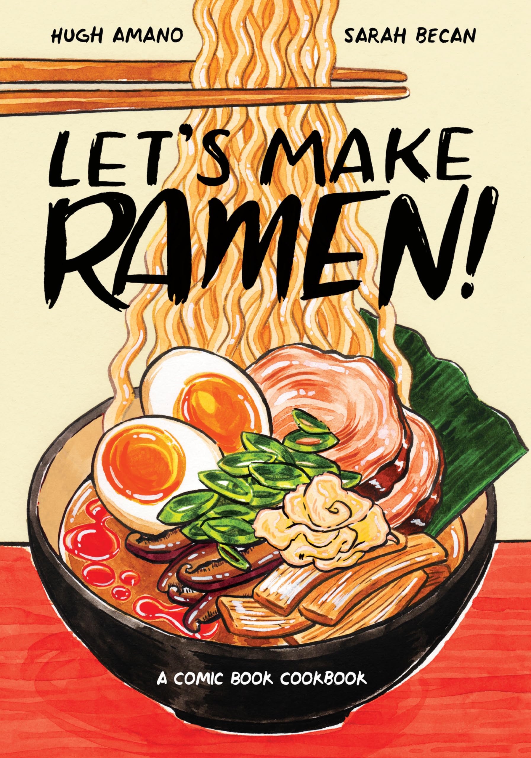 Let's Make Ramen!: A Comic Book Cookbook Manga