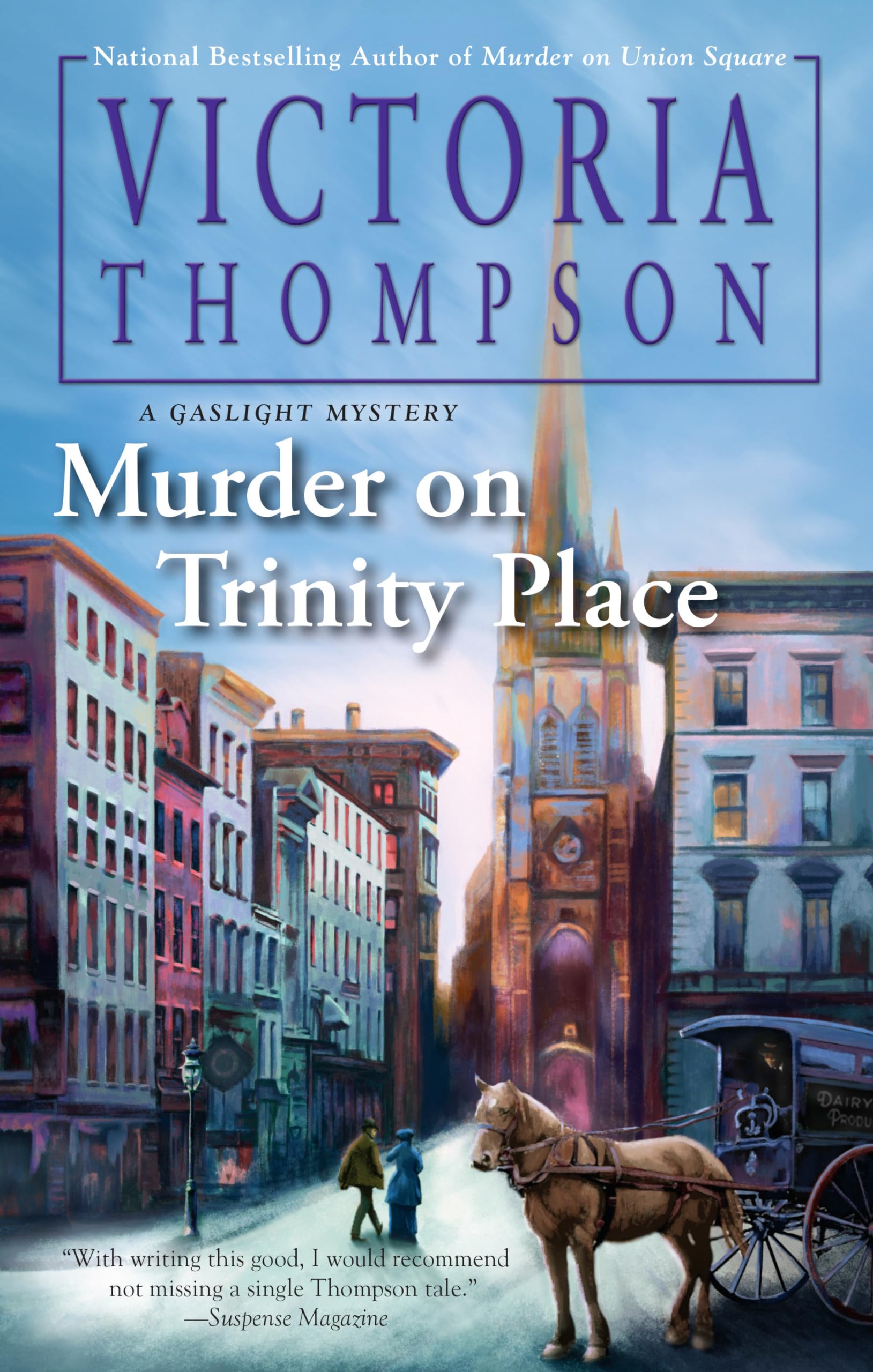 Murder on Trinity Place: A Gaslight Mystery #22 Poetry