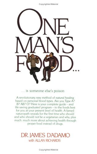 One Man's Food : Is Someone Else's Poison Books