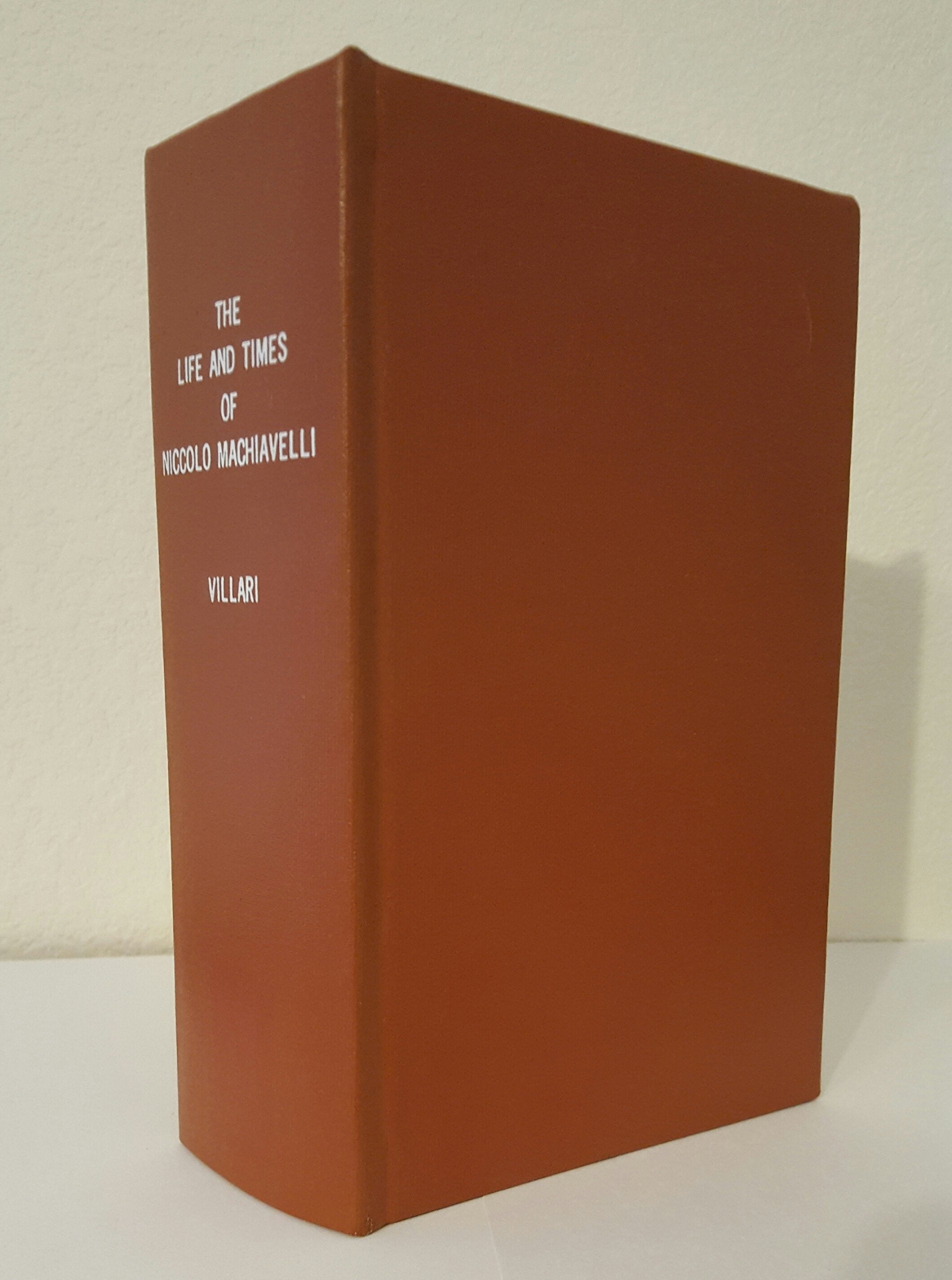 Life and Times of Niccolo Machiavelli book