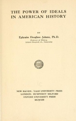Power of Ideals in American History Books