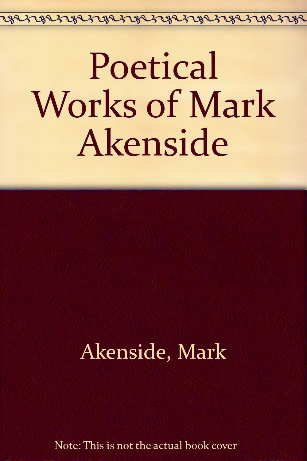 Product Image: Poetical Works of Mark Akenside