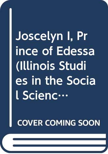 Joscelyn I, Prince of Edessa book