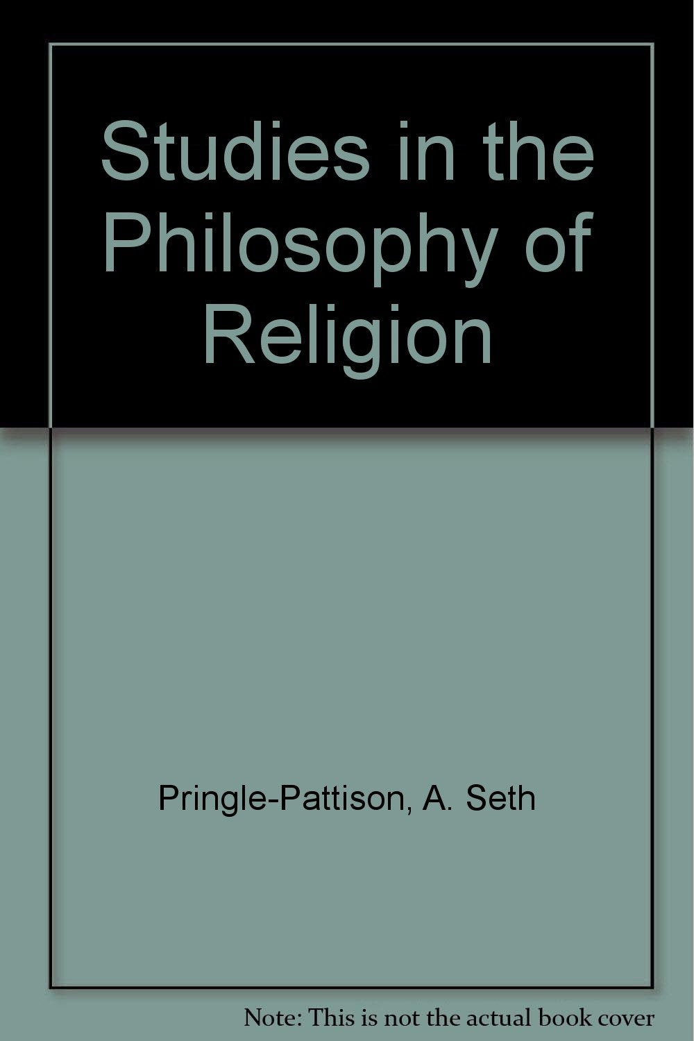 Studies in the Philosophy of Religion book