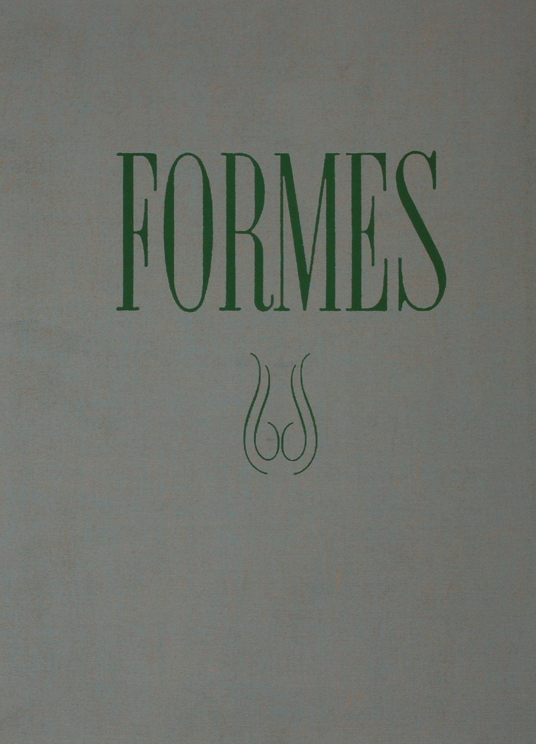 Formes, Nos 1-33 (Contemporary Art Series) Film, Art & Culture