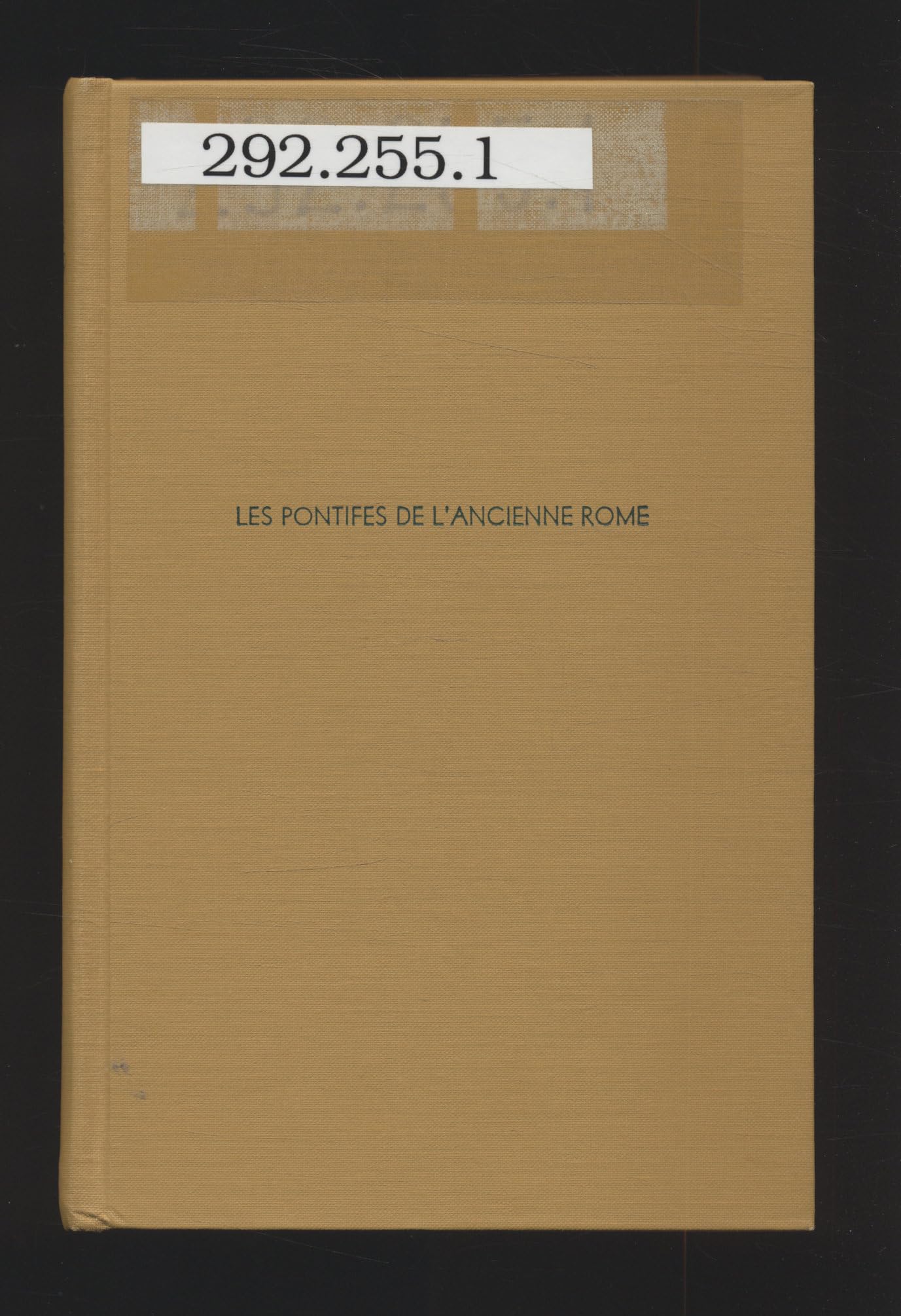 Les pontifes de l'ancienne Rome (Ancient religion and mythology) (French Edition) Books