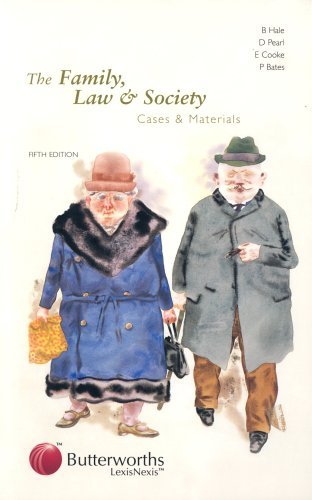 The Family, Law And Society: Cases And Materials Law