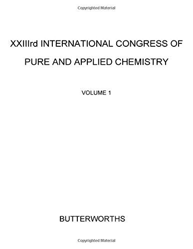 Pure and Applied Chemistry: International Congress Proceedings (IUPAC Publications) Natural Sciences