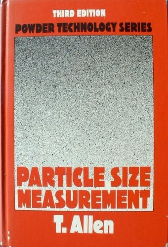 Particle Size Measurement (Powder Technology S.) Books