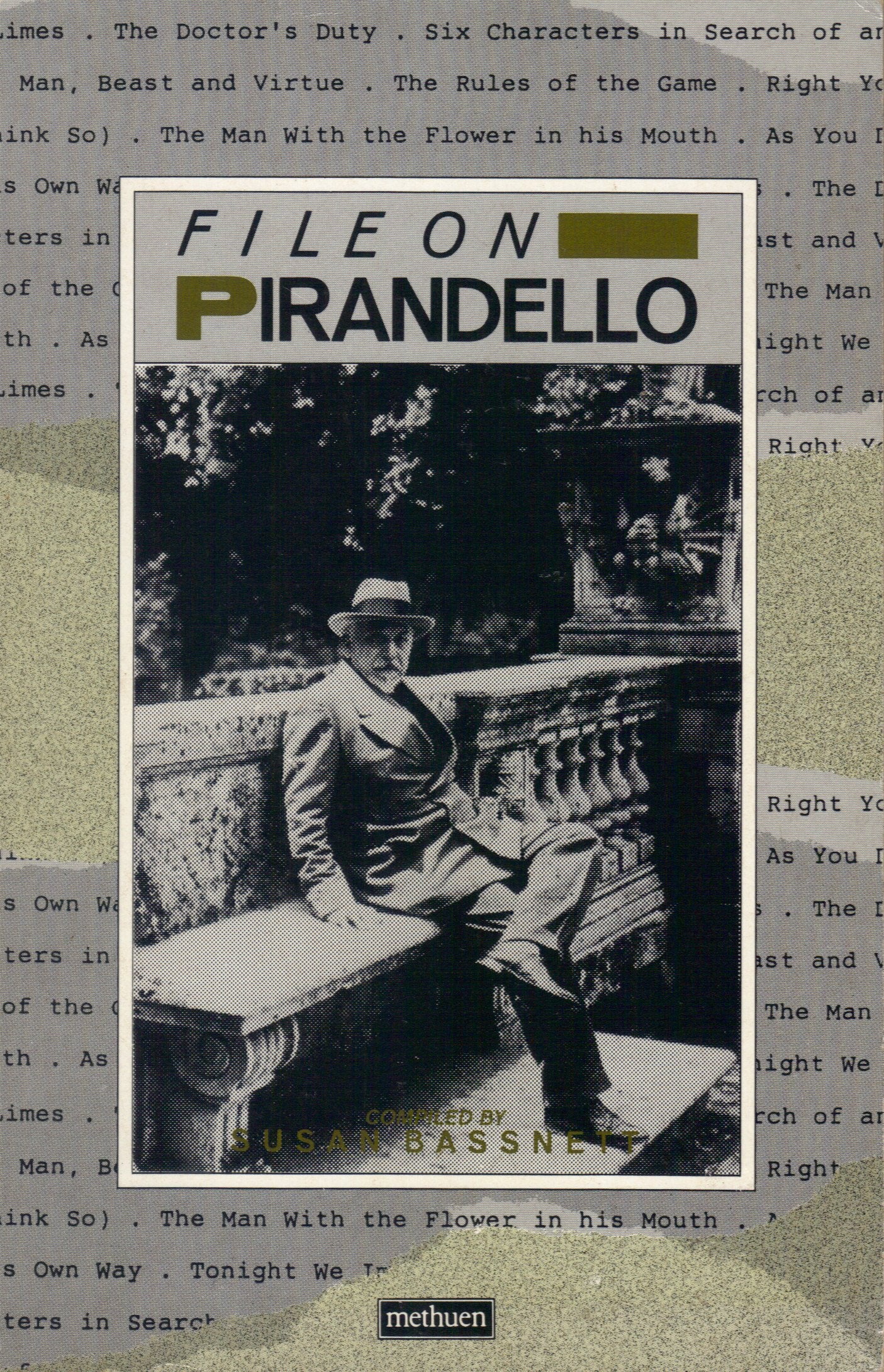 File on Pirandello (Writer-Files) Contemporary literature