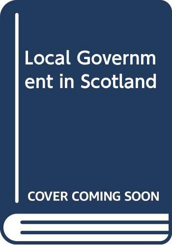 Local Government in Scotland book