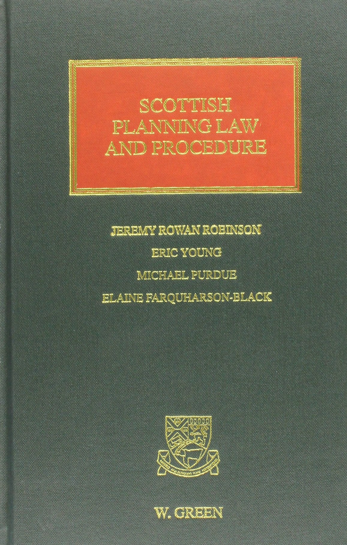 Scottish Planning Law & Procedure Law
