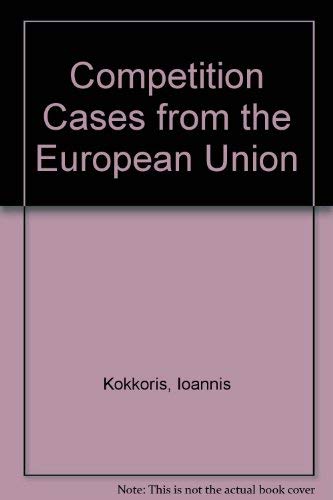 Competition Cases from the European Union book