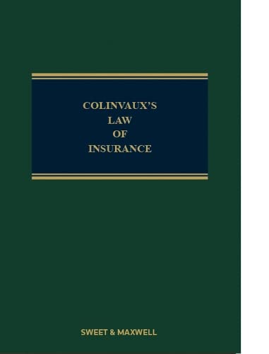 Colinvaux's Law of Insurance Law