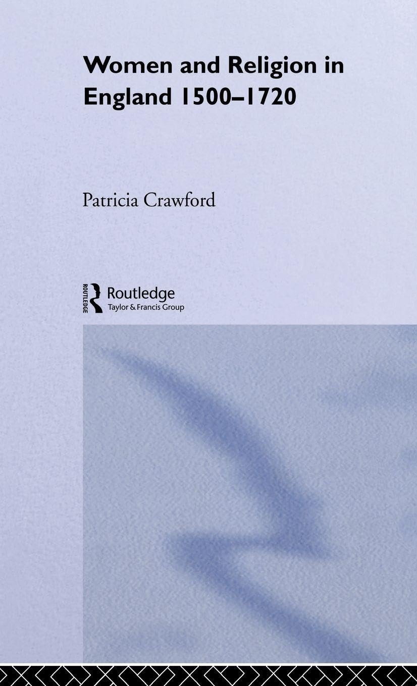 Women and Religion in England Social Sciences