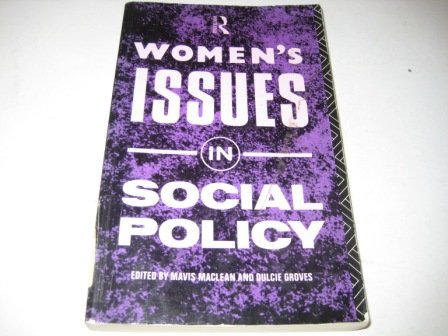 Product Image: Women's Issues in Social Policy