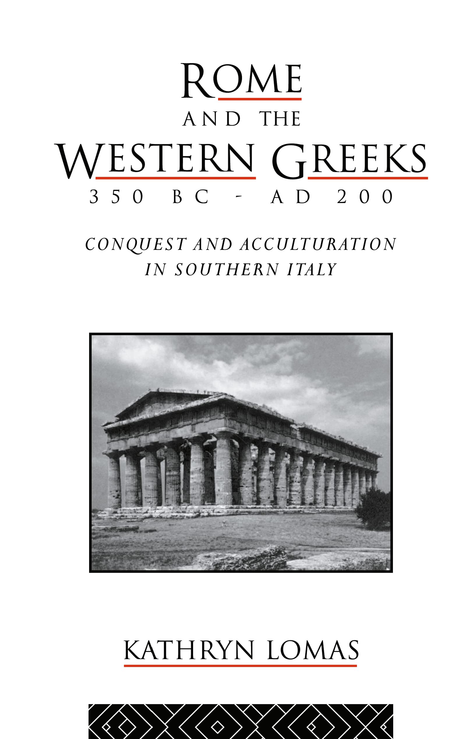 Rome and the Western Greeks, 350 BC - AD 200 General education