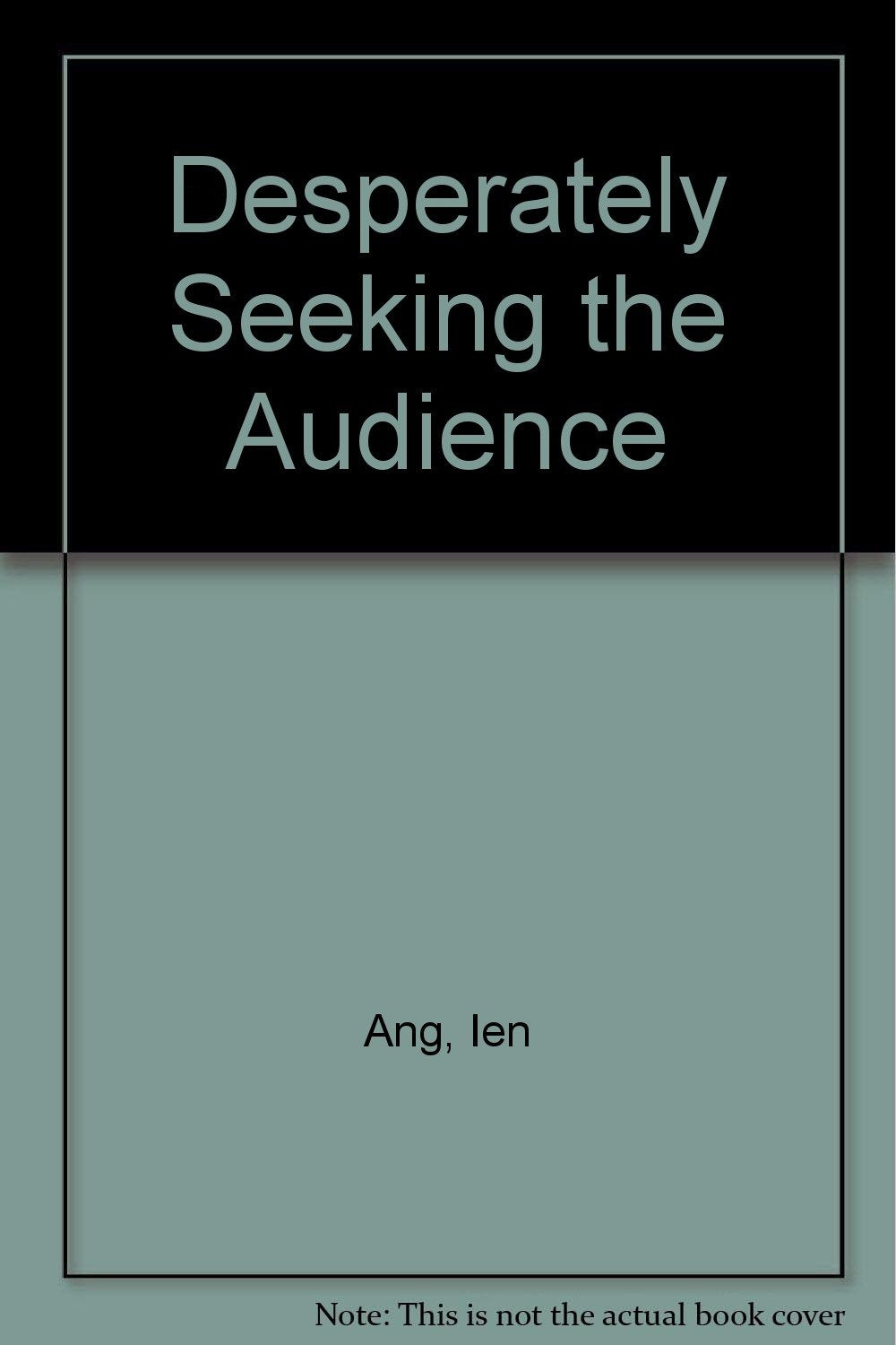 Product Image: Desperately Seeking the Audience