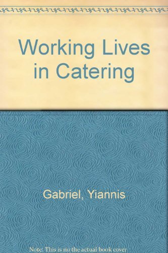 Working Lives in Catering Social Sciences
