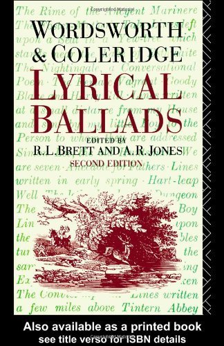 Lyrical Ballads: Wordsworth and Coleridge: William Wordsworth and Samuel Taylor Coleridge Poetry