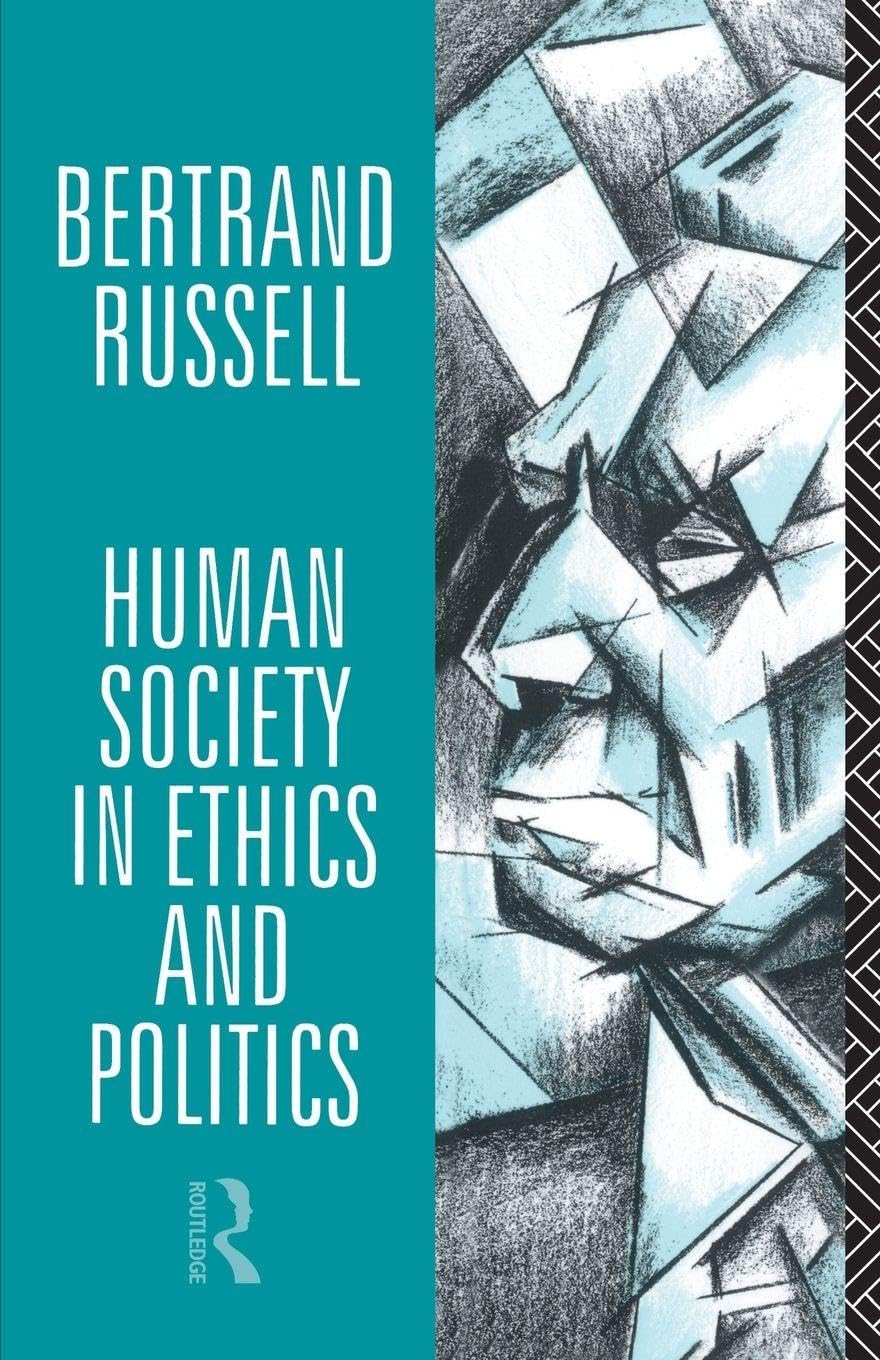 Human Society in Ethics and Politics Philosophy
