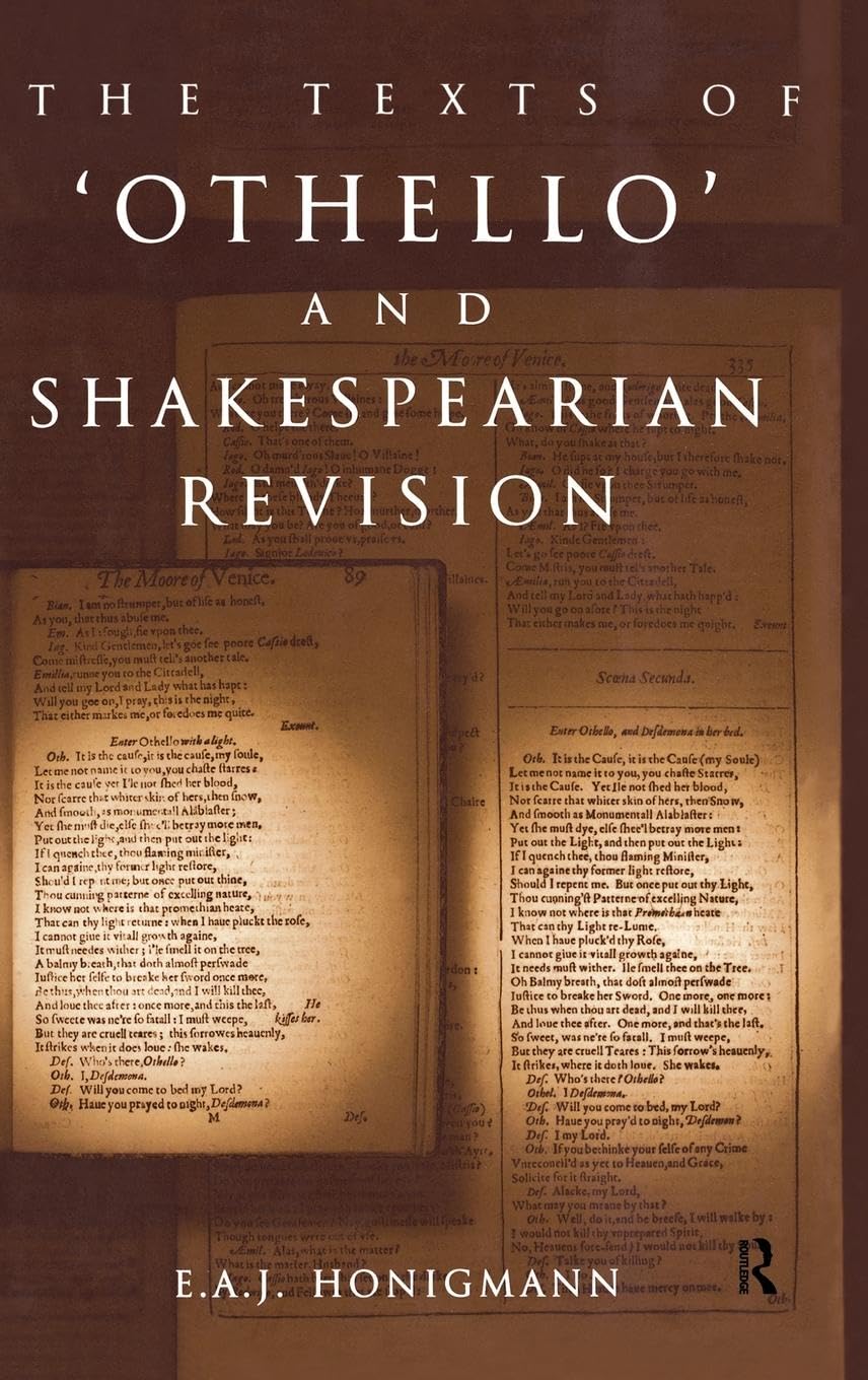 The Texts of Othello and Shakespearean Revision Drama