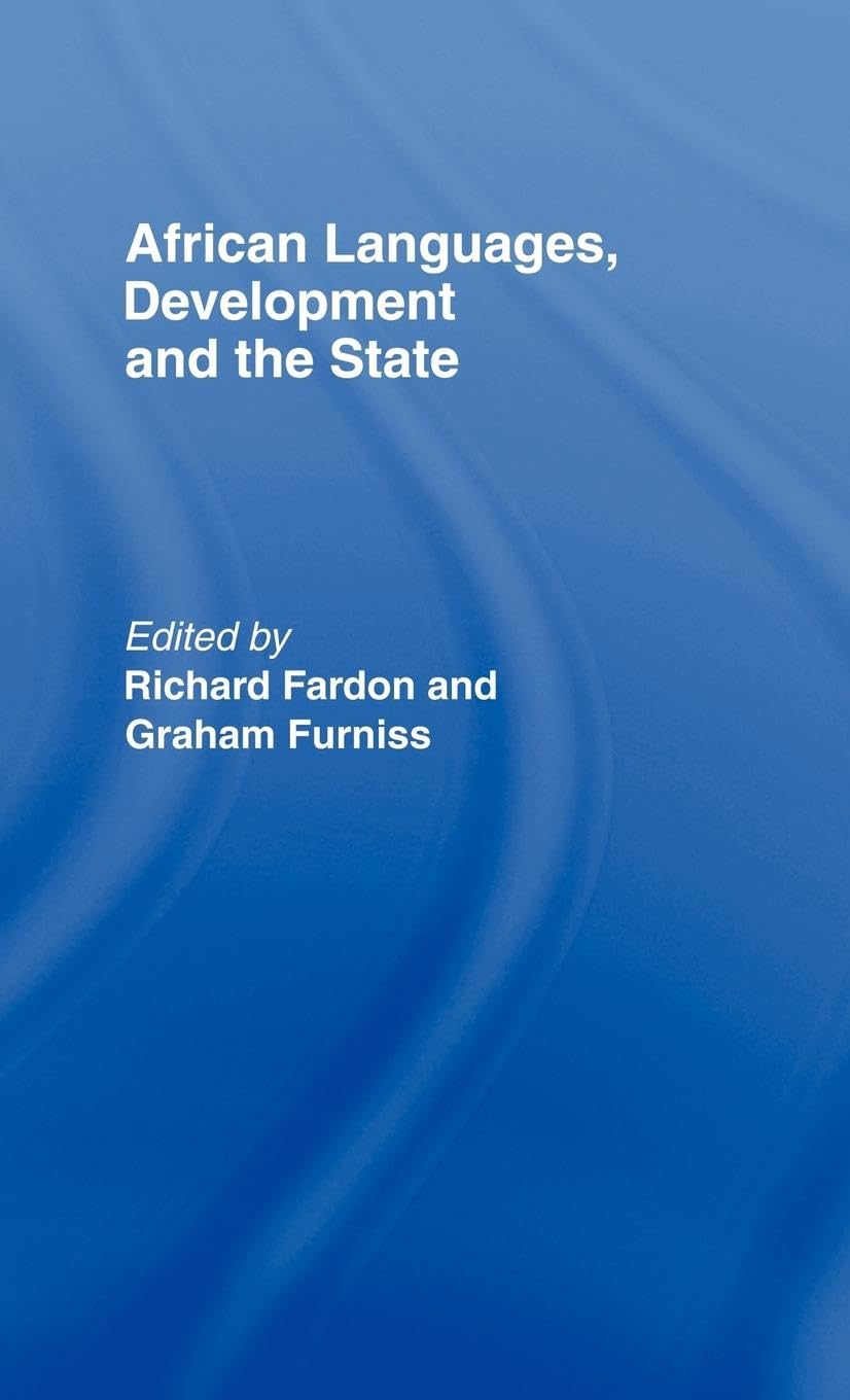 African Languages, Development and the State Law