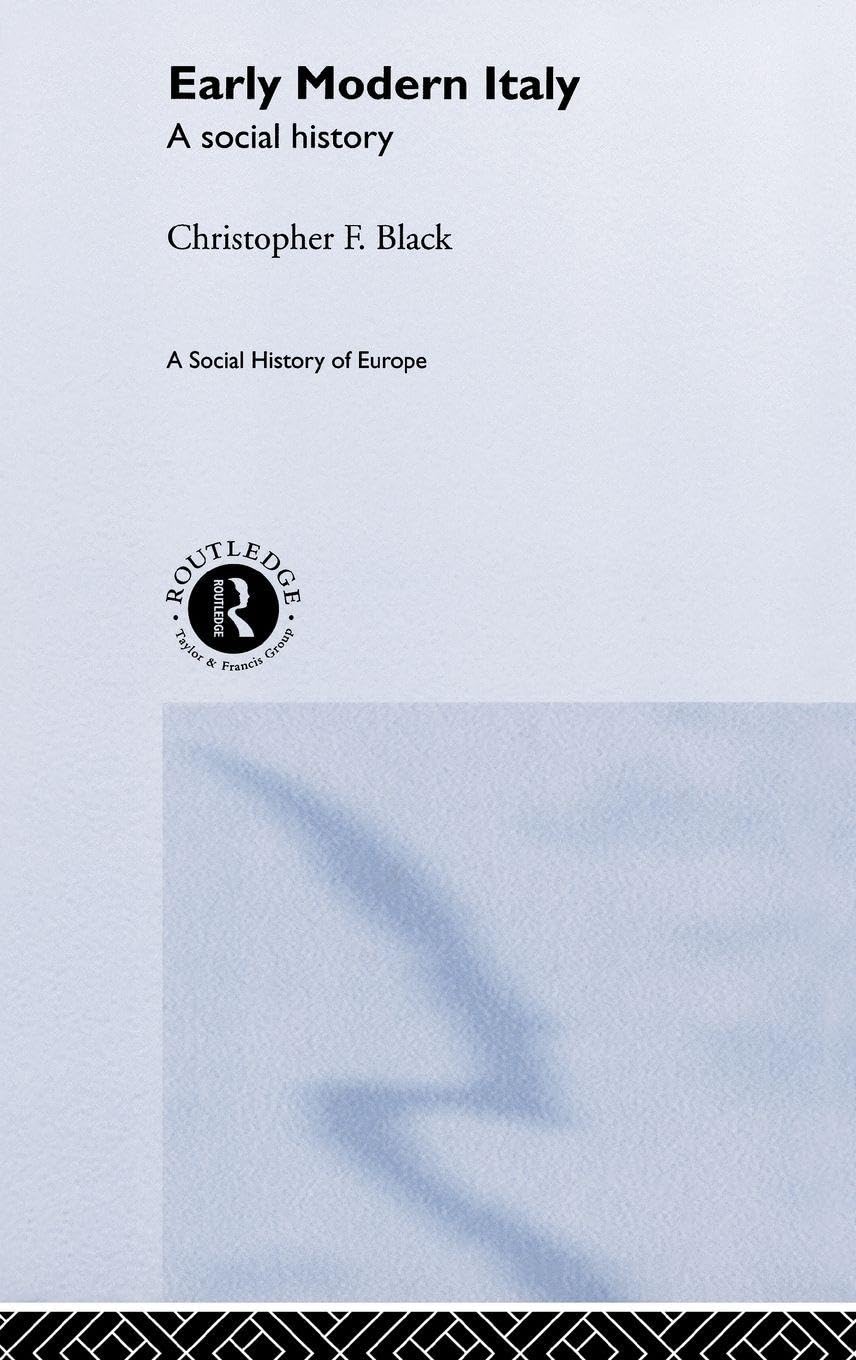 Early Modern Italy General education