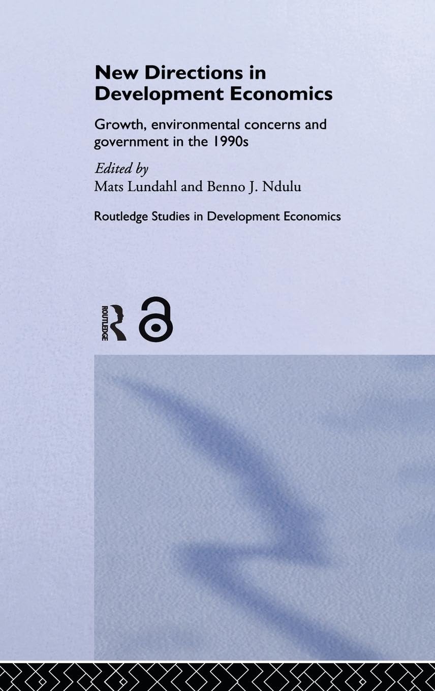 Product Image: New Directions in Development Economics
