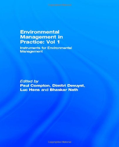 Product Image: Environmental Management in Practice: Vol 1: Instruments for Environmental Management