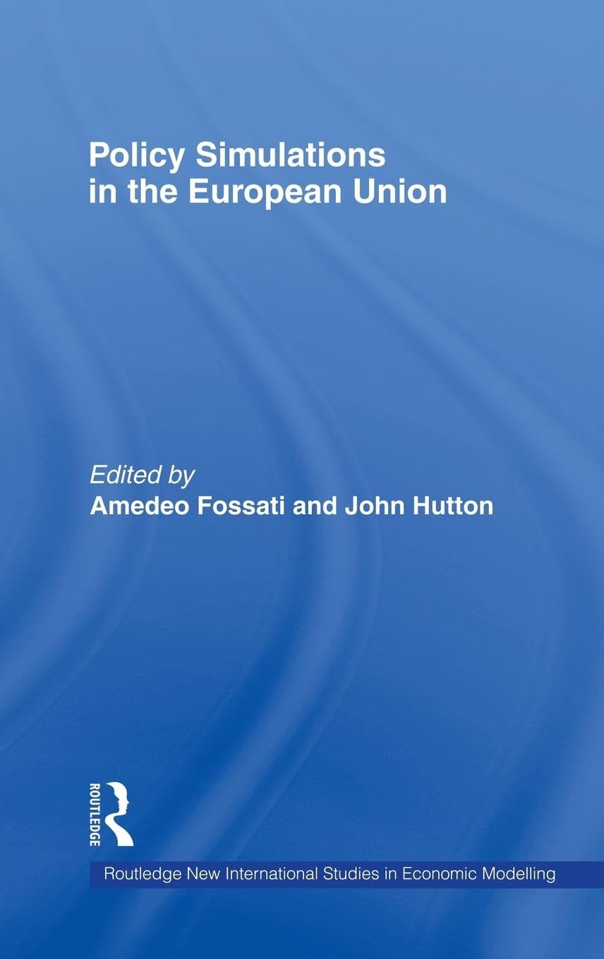 Policy Simulations in the European Union Books