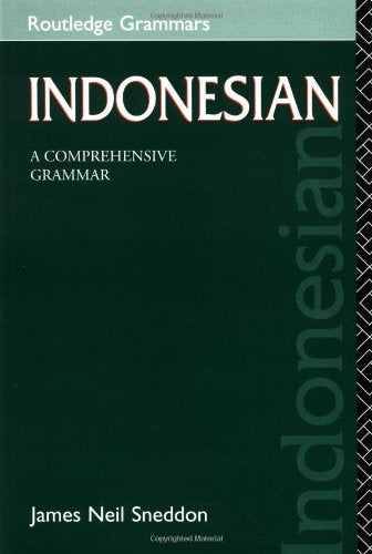 Indonesian: A Comprehensive Grammar (Routledge Grammars) Social Sciences