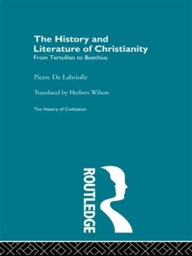 History and Literature of Christianity (History of Civilization) Contemporary literature