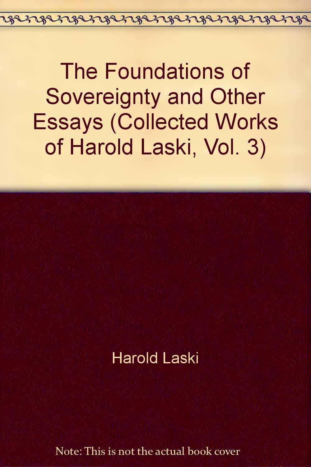 Harold Laski Coll Works V3 Politics & History