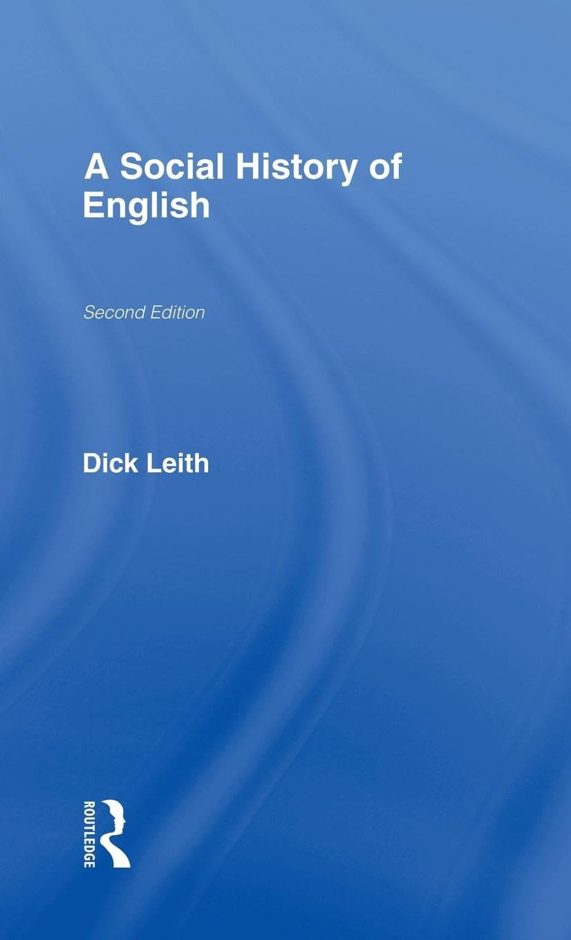 A Social History of English Social Sciences