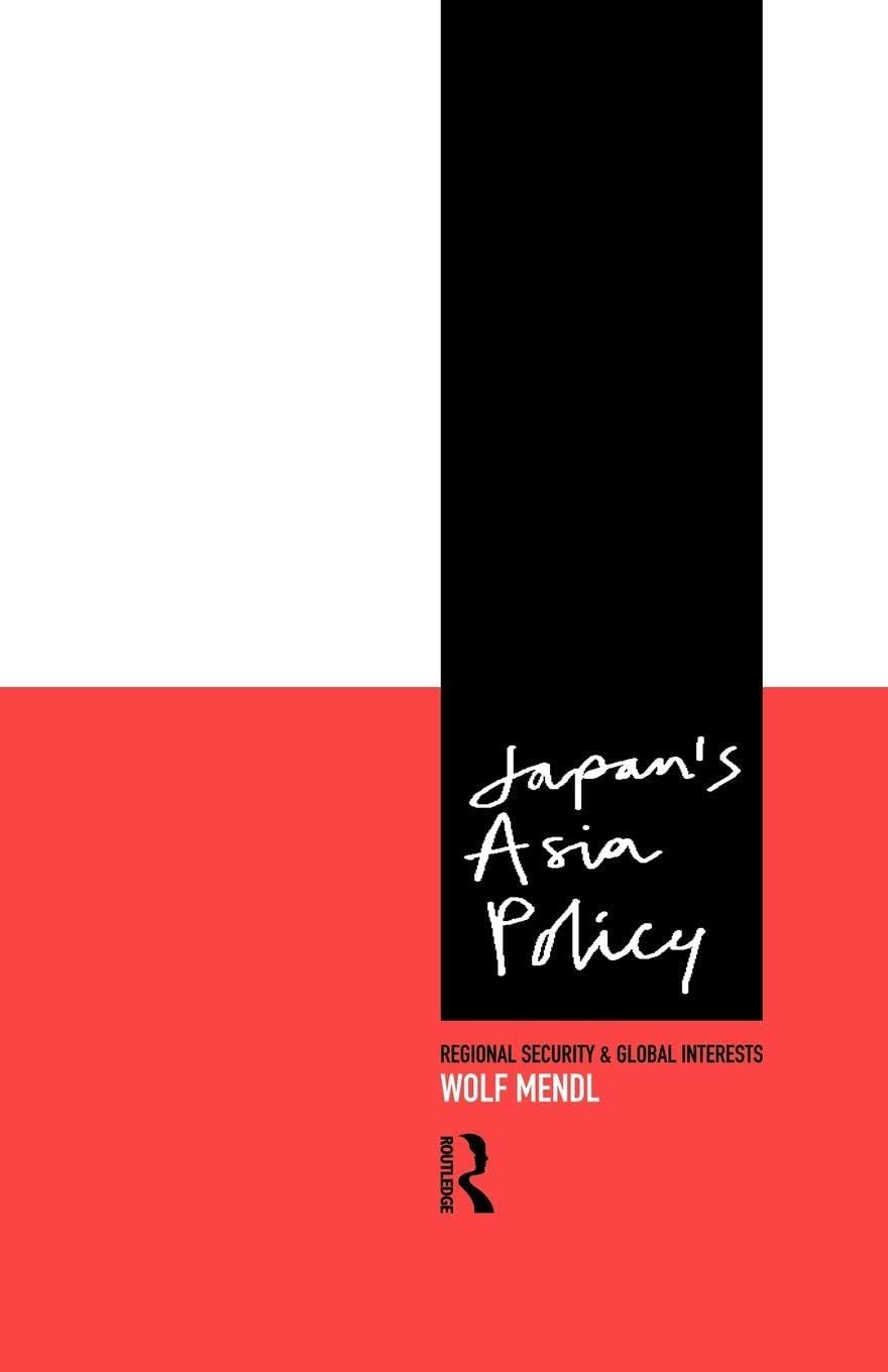 Product Image: Japan's Asia Policy