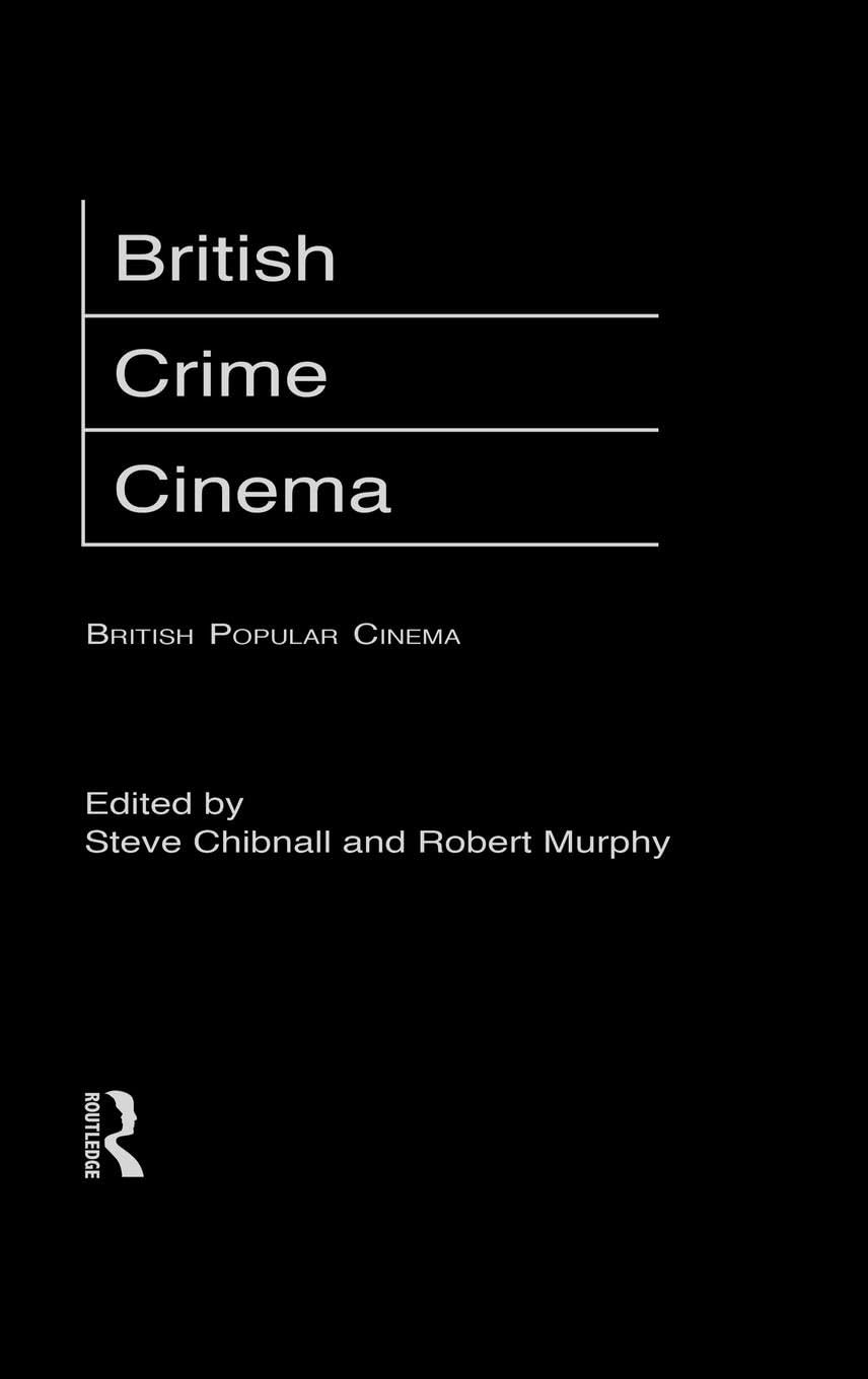 British Crime Cinema Film, Art & Culture