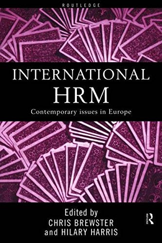 International Human Resource Management: A European Perspective (Global HRM) Business, Finance & Career