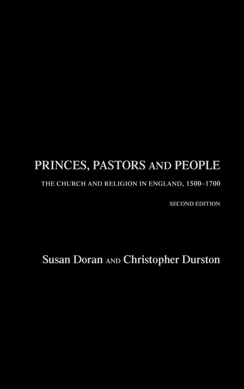 Product Image: Princes, Pastors and People