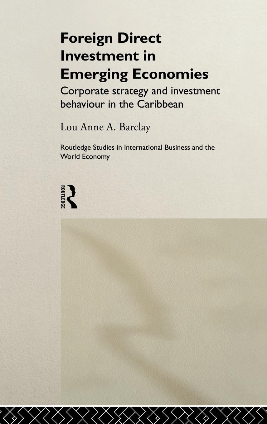 Foreign Direct Investment in Emerging Economies Business, Finance & Career