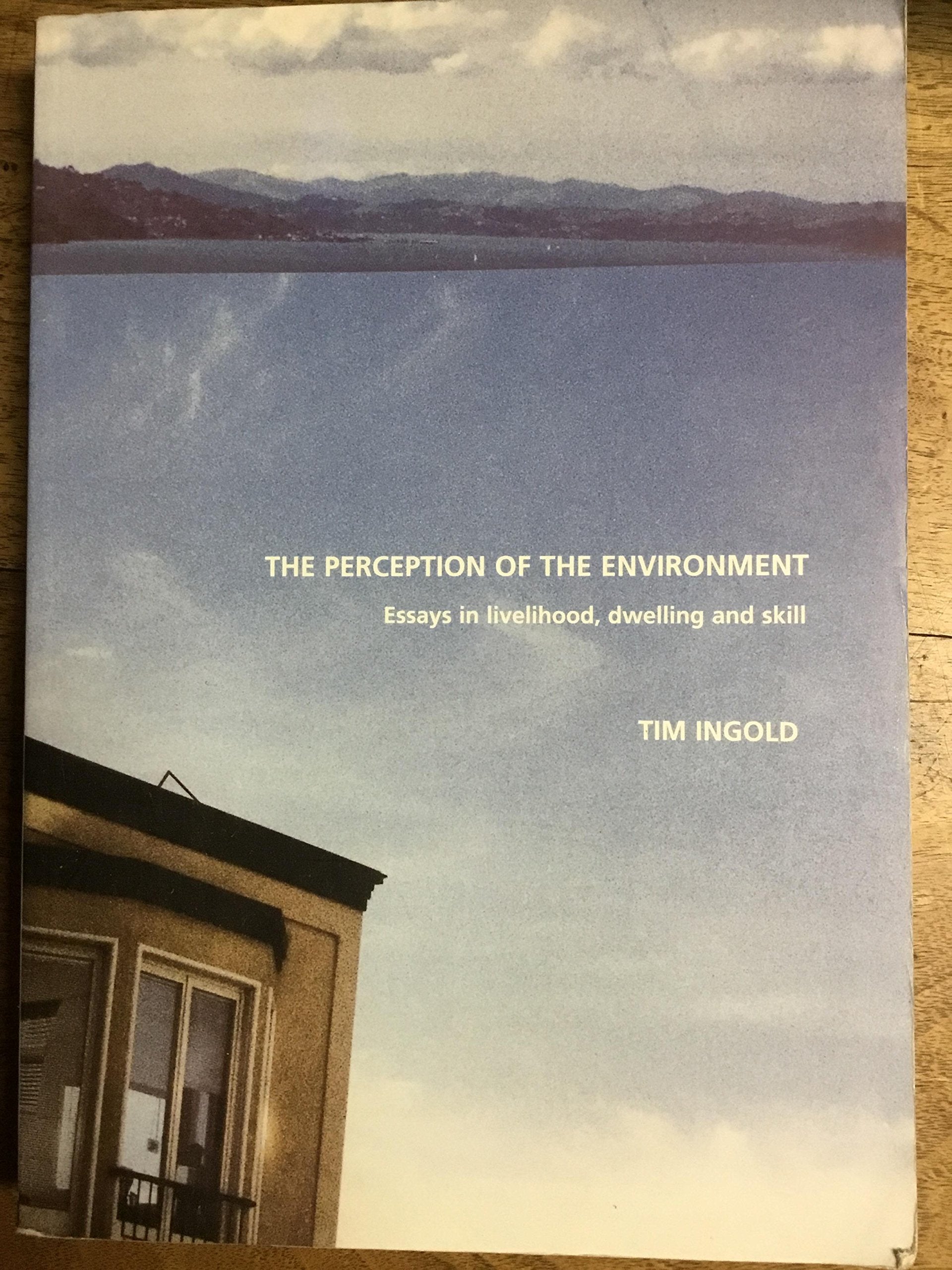 The Perception of the Environment: Essays in Livelihood, Dwelling and Skill: Essays on Livelihood, Dwelling and Skill Philosophy