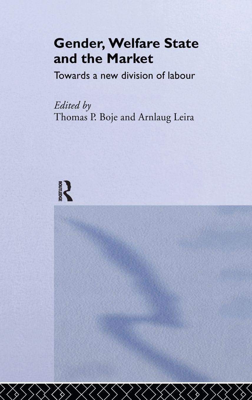 Gender, Welfare State and the Market Social Sciences