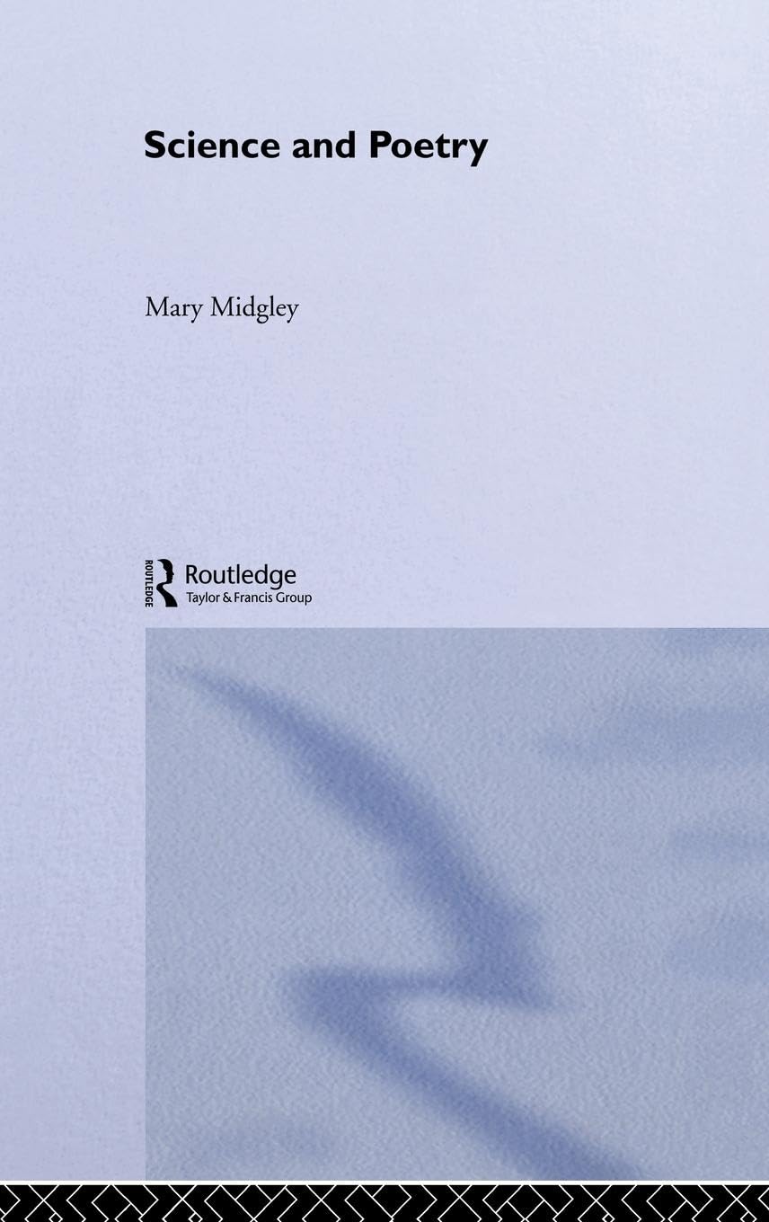 Science and Poetry Philosophy Books