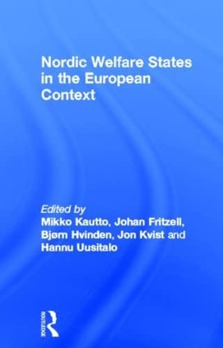 Nordic Welfare States in the European Context Law