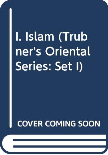 Product Image: Islam (Trubner's Oriental Series: Set I)