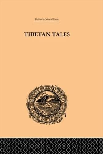 Tibetan Tales Derived From Indian Sources (Trubner's Oriental Series) Books