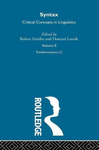 Syntax Critical Concepts V2 Social Sciences